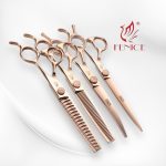 Set makaza šampanj zlatni