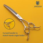 Jargem efilir makaze za šišanje pasa 7.5 thinning grooming makaze zakrivljene