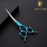 Jargem Asian Style plave zakrivljene makaze 6,5″