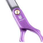 Jargem Asian Style ljubičaste zakrivljene makaze 6,5″ - Slika 5